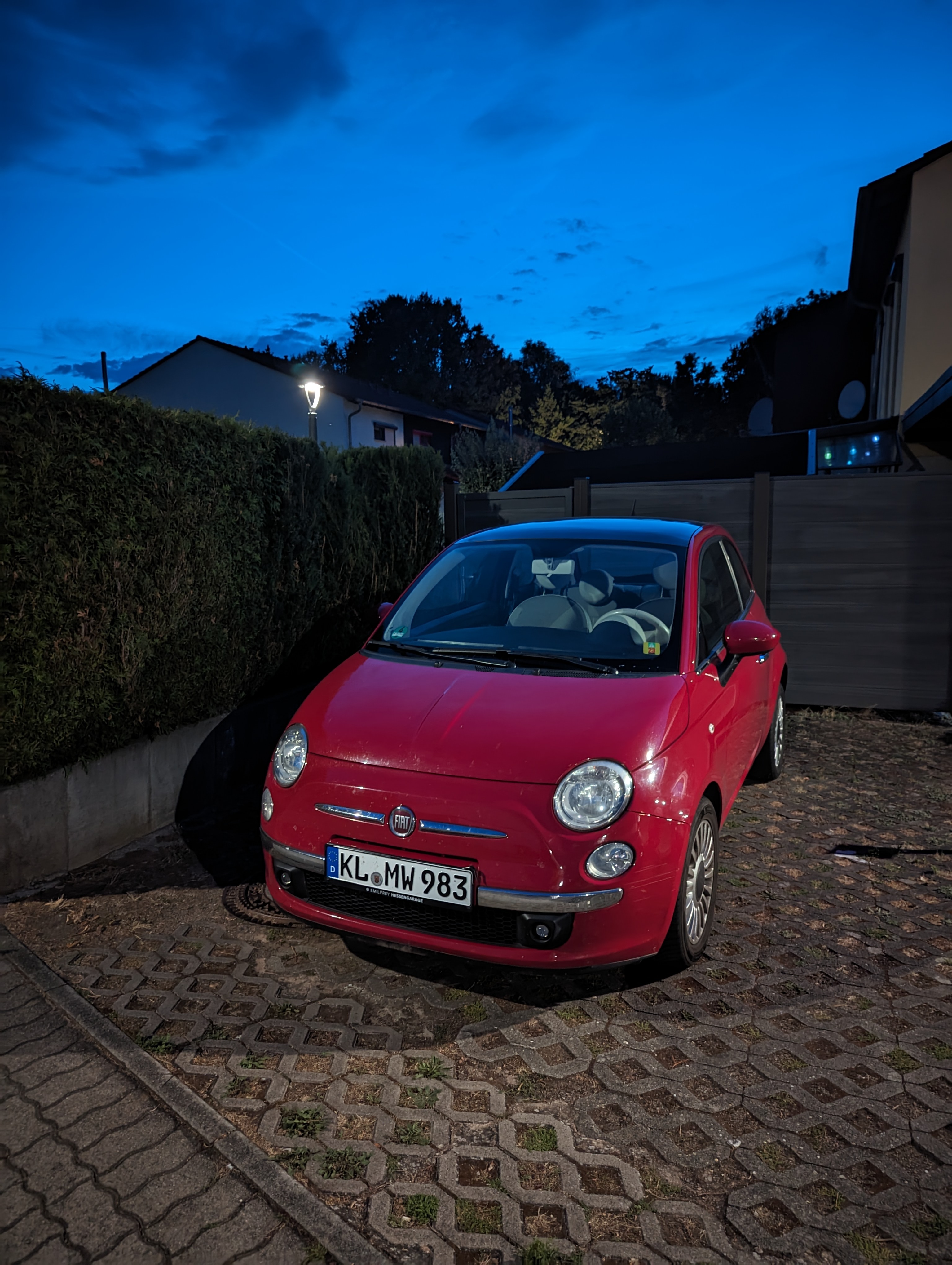 parking spot renting car car dealer